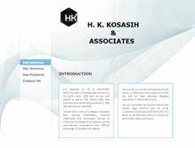 Tablet Screenshot of kosasihlaw.com